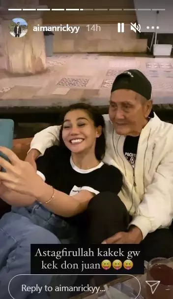 Katty dan keluarga Aiman © Instagram Katty dan keluarga Aiman © Instagram
