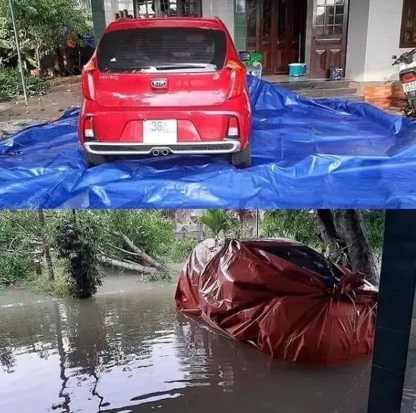 aksi kreatif hadapi banjir © Berbagai Sumber aksi kreatif hadapi banjir © Berbagai Sumber