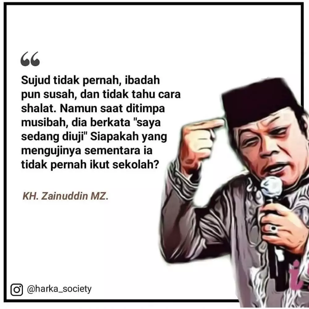 Kata-kata bijak Zainuddin MZ Instagram Kata-kata bijak Zainuddin MZ Instagram