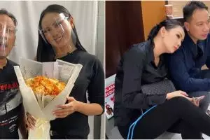 Pamer surat pengantar ke KUA, Kalina dan Vicky Prasetyo siap menikah
