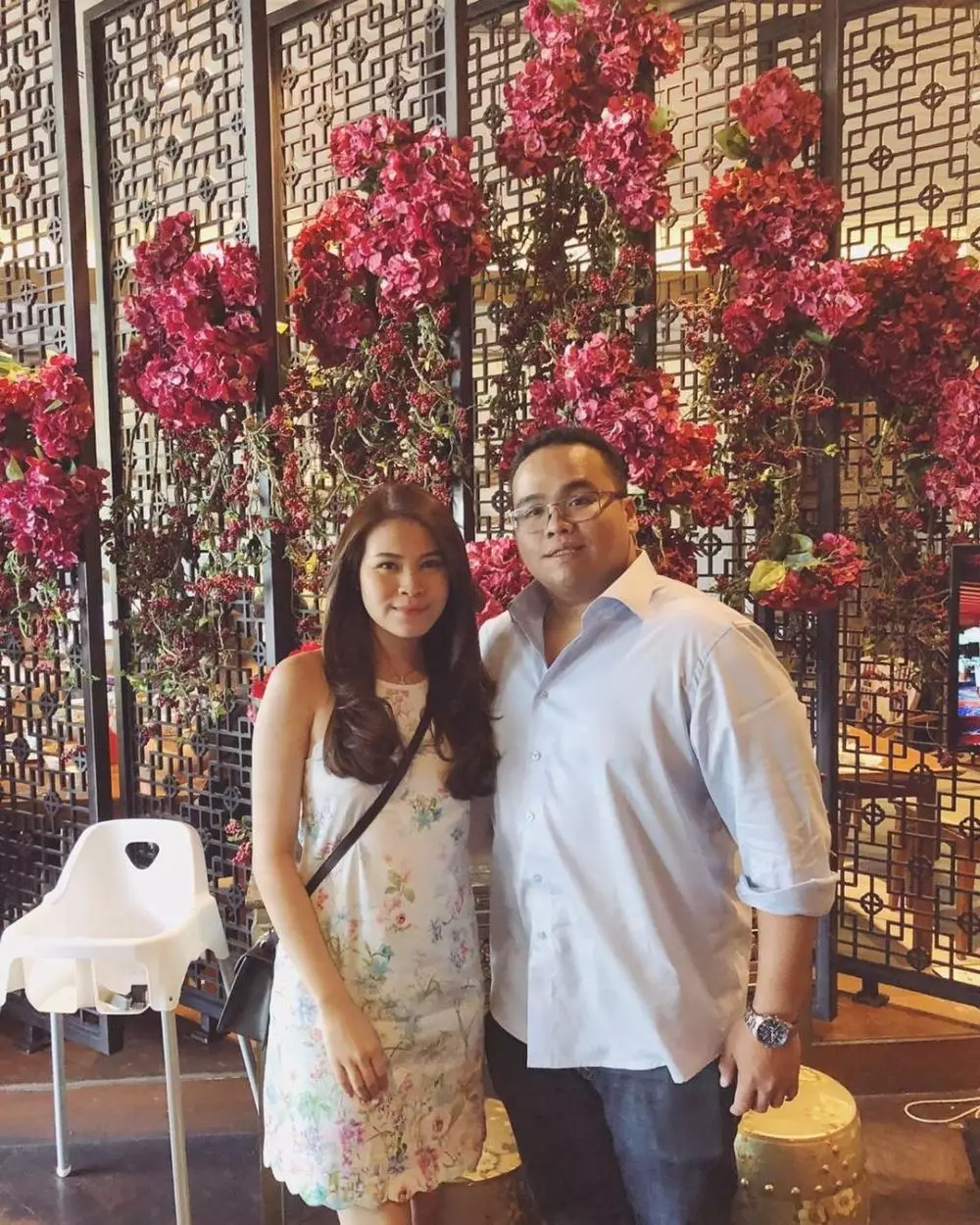 Potret mesra Fritz Hutapea dan pacar  © Instagram