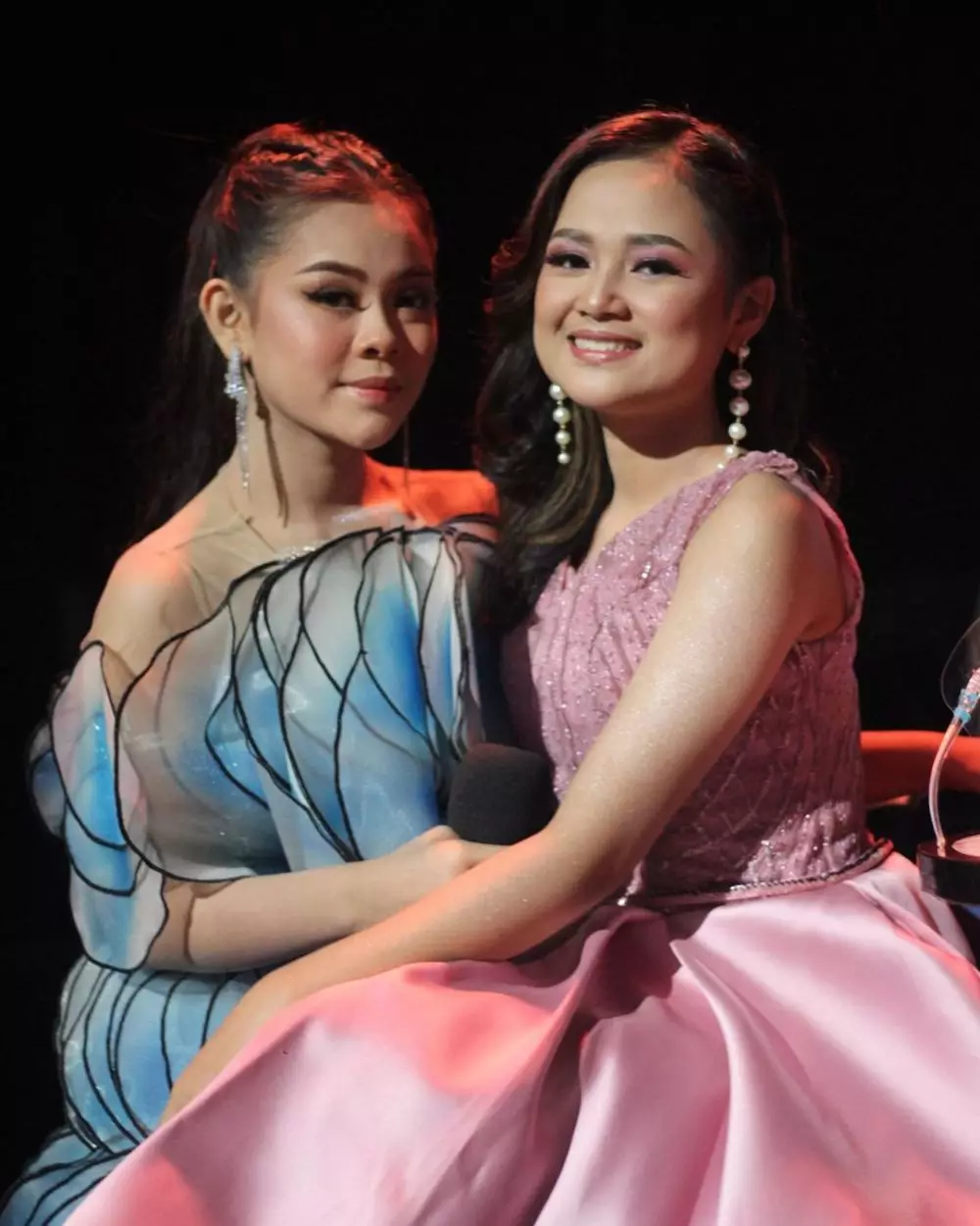 Persahabatan Meli dan Nia LIDA © Instagram