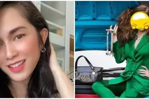 8 Pesona Ussy Sulistiawaty ber-makeup tebal, dipuji mirip Barbie