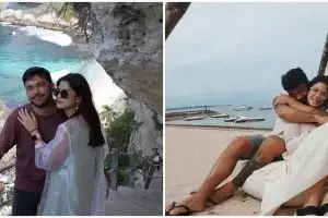 10 Potret mesra Hana Saraswati dan pacar baru, lengket bak prangko