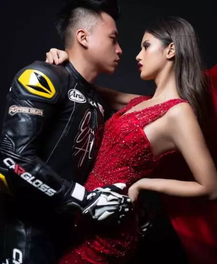 10 Gaya Eric Saputra suami Atries Angel istimewa