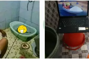 11 Kelakuan lucu cowok saat di kamar mandi, bikin nggak habis pikir
