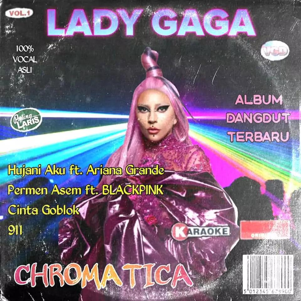 Editan cover album berbagai sumber