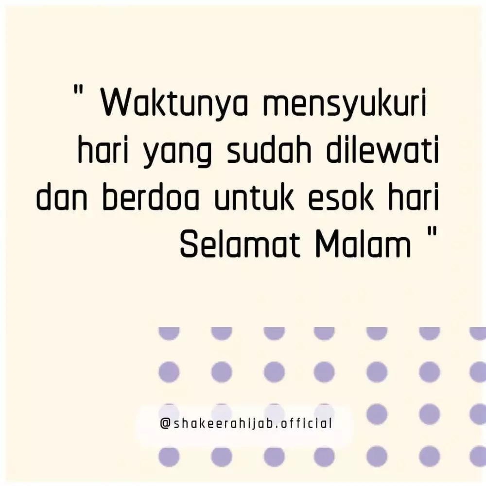 selamat malam dunia medsos ©Instagram selamat malam dunia medsos ©Instagram