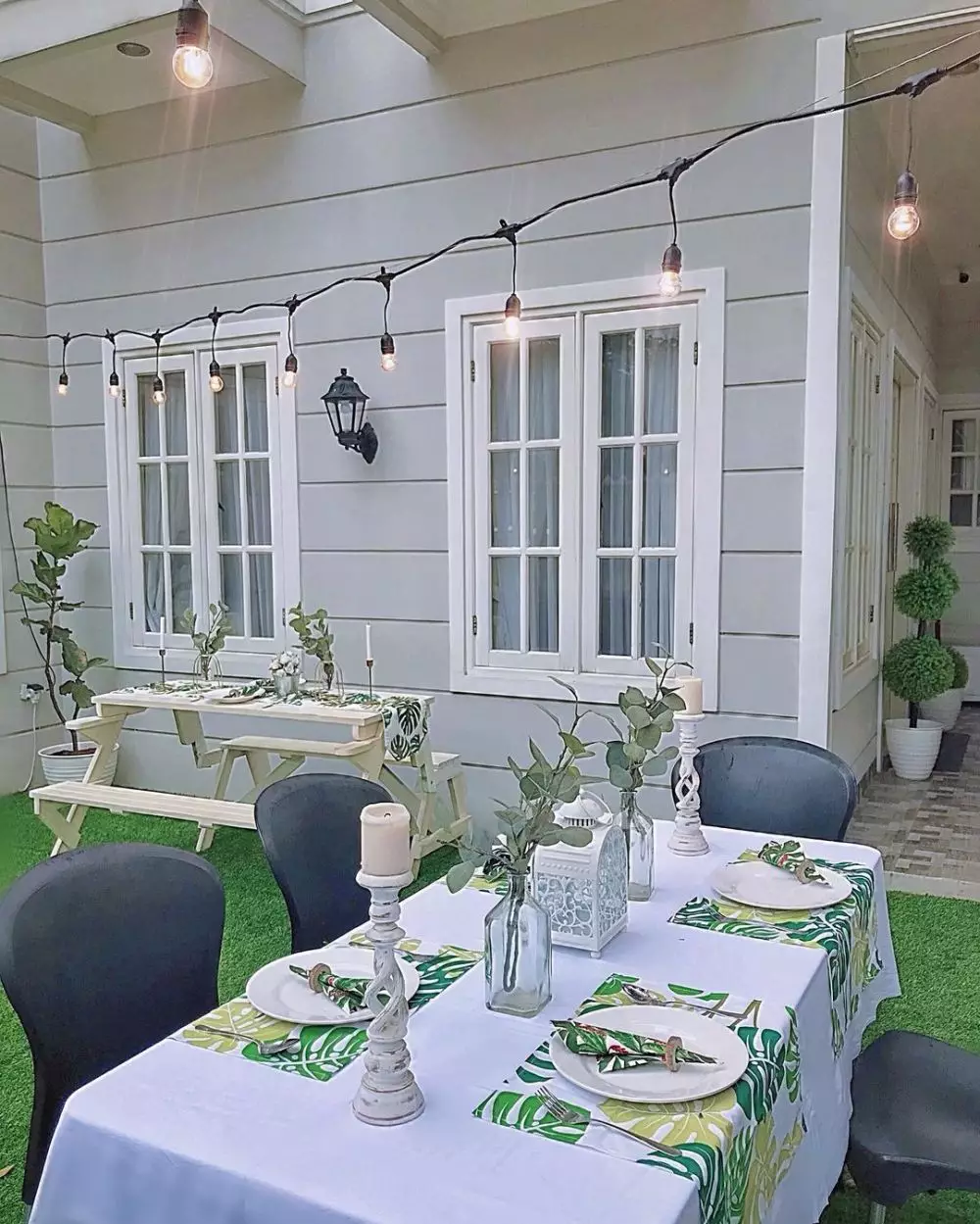 area outdoor rumah Natalie Sarah © Instagram area outdoor rumah Natalie Sarah © Instagram