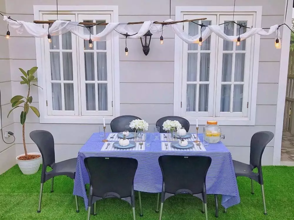 area outdoor rumah Natalie Sarah © Instagram area outdoor rumah Natalie Sarah © Instagram