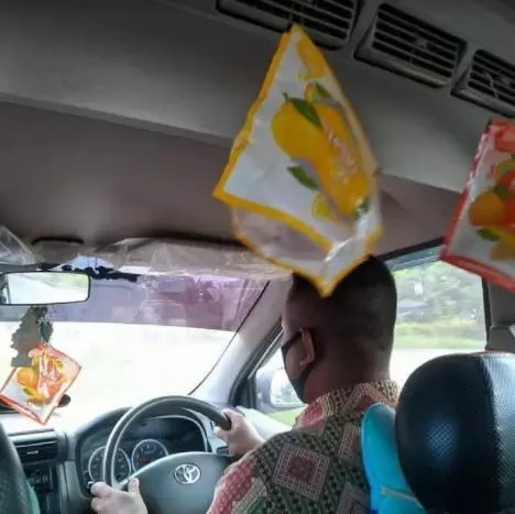 bentuk gantungan dalam mobil © Berbagai Sumber