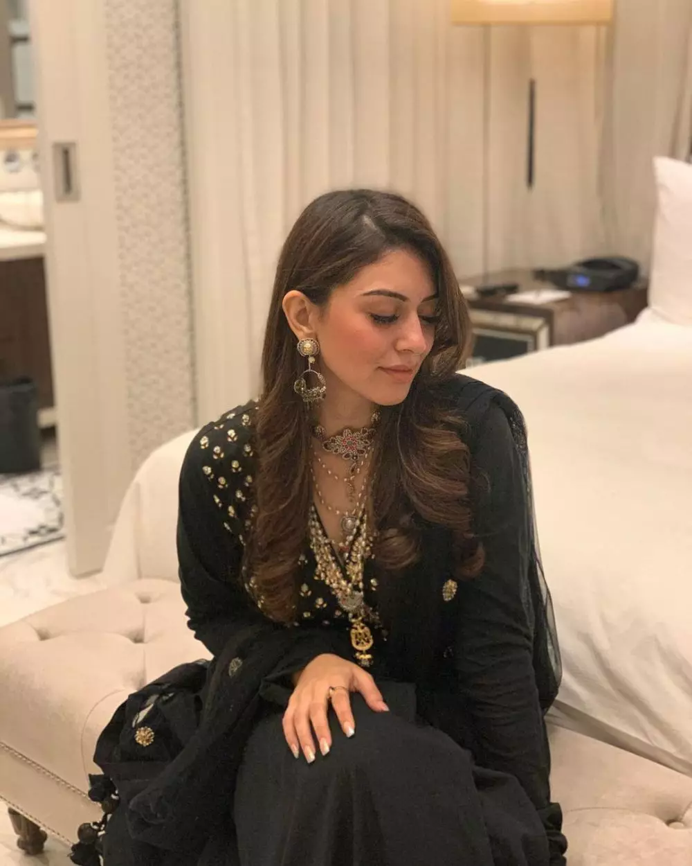 Potret terbaru Hansika Motwani © 2020 brilio.net/ Instagram