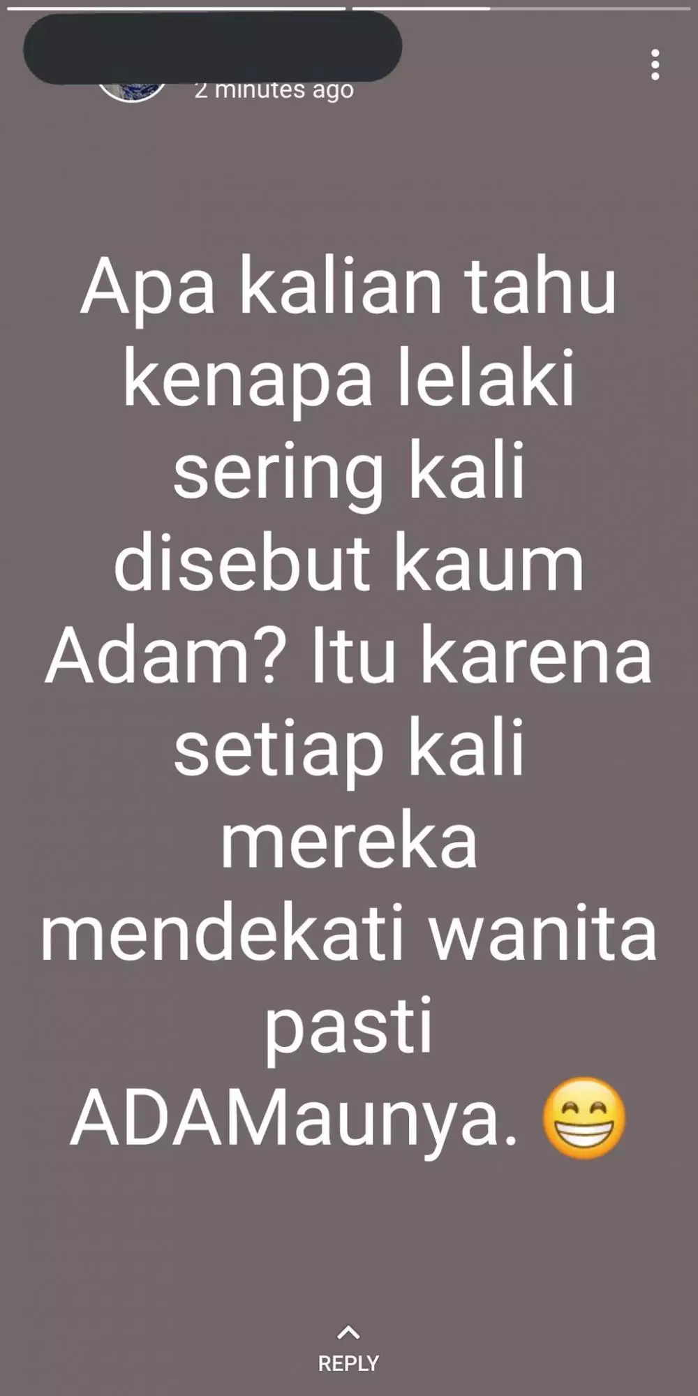 status curhat di WhatsApp  © Twitter