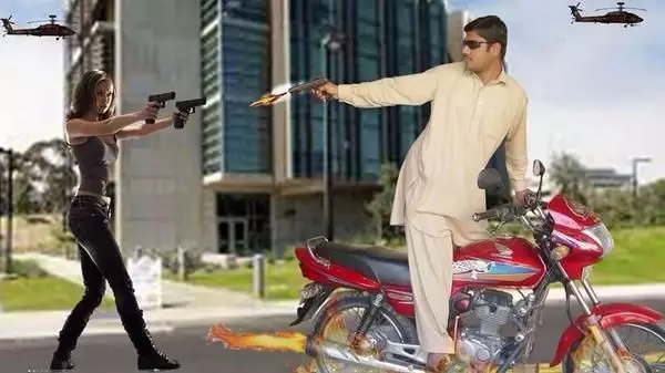 warga vrindavan jadi super hero Instagram