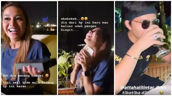 Hadiah Atta Halilintar untuk Aurel  © 2020 brilio.net Hadiah Atta Halilintar untuk Aurel  © 2020 brilio.net