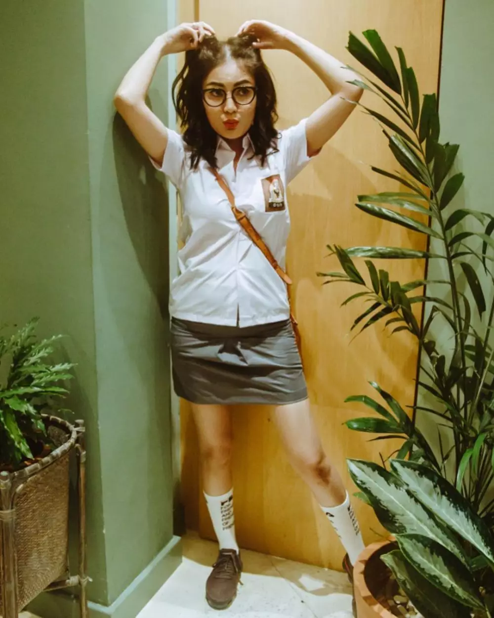 pesona seleb pakai seragam sma © Instagram pesona seleb pakai seragam sma © Instagram