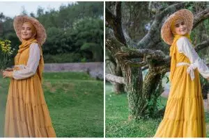 Terjun akting, ini 7 potret Nadya Mustika jalan syuting web series