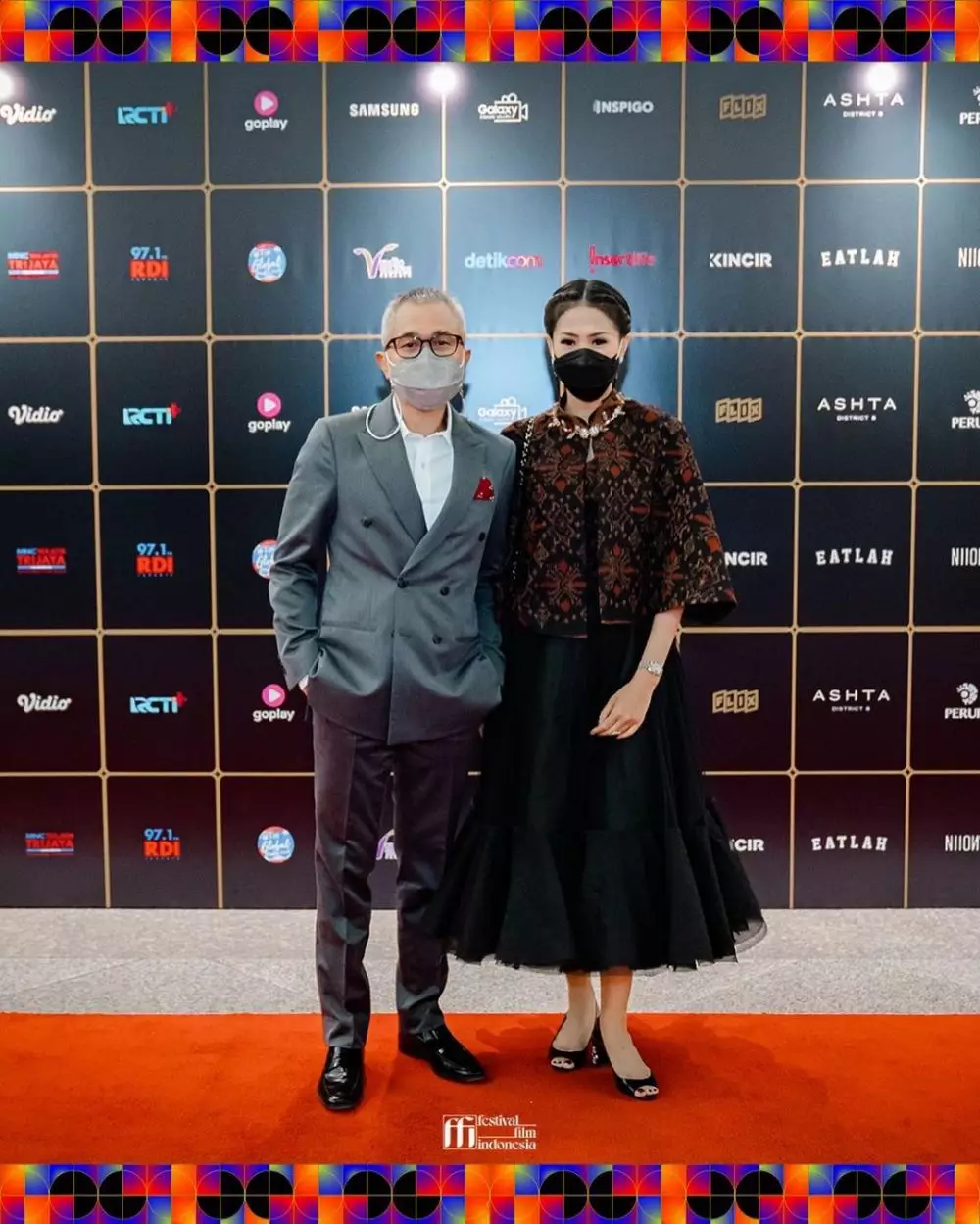 Gaya seleb hadiri FFI 2020 © Instagram