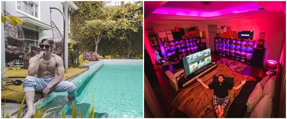 penampakan rumah youtuber © berbagai sumber penampakan rumah youtuber © berbagai sumber