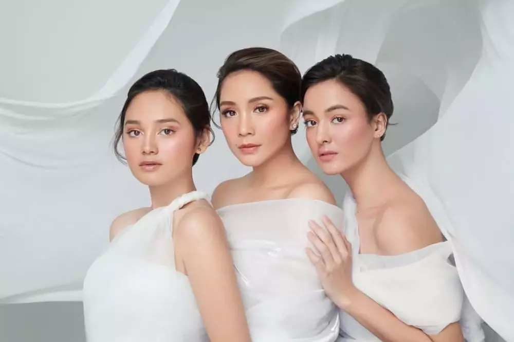 Nagita bareng Mawar dan Syifa © Instagram