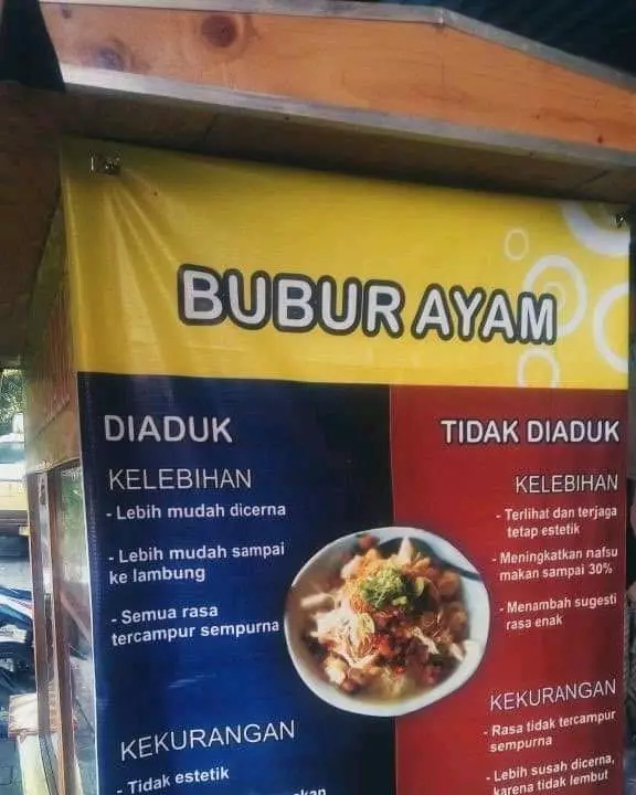 Pemberitahuan nyeleneh dari pedagang © Twitter Pemberitahuan nyeleneh dari pedagang © Twitter