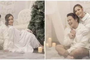 10 Pemotretan Jordi Onsu dan Frislly Herlind, romantis abis