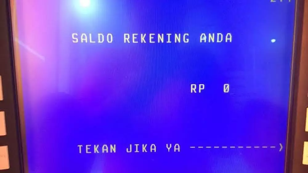 sisa ATM ngelus dada ©Twitter sisa ATM ngelus dada ©Twitter