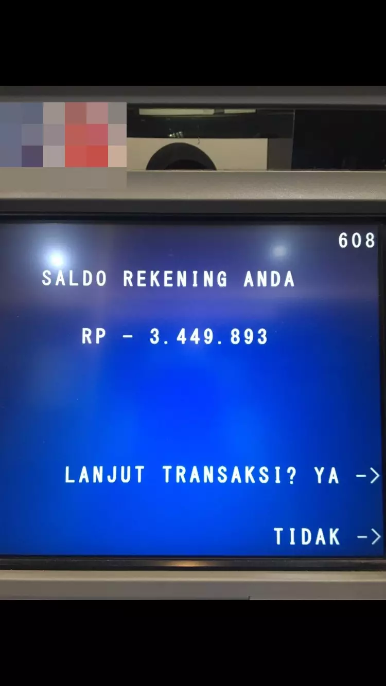 sisa ATM ngelus dada ©Twitter sisa ATM ngelus dada ©Twitter