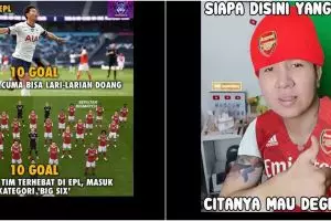 10 Meme performa buruk Arsenal saat awal musim ini bikin ketawa jahat