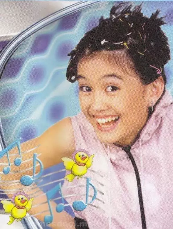 Potret lawas Agnez Mo di acara Tralala Trilili © 2020 brilio.net