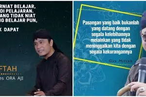 40 Kata-kata bijak Gus Miftah tentang kehidupan, penuh makna