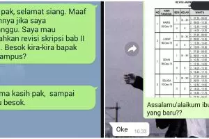 11 Balasan chat singkat dari dosen ini bikin mahasiswa nyengir kecut