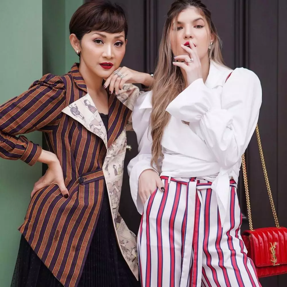 potret persahabatan mikaila dan windy © Instagram