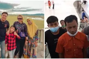 10 Momen Alwiansyah ajak keluarga ke mal, ayahnya mau copot sandal