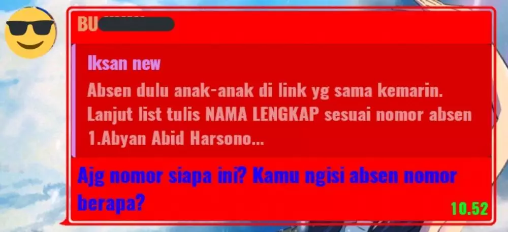 Chat pakai singkatan berbagai sumber
