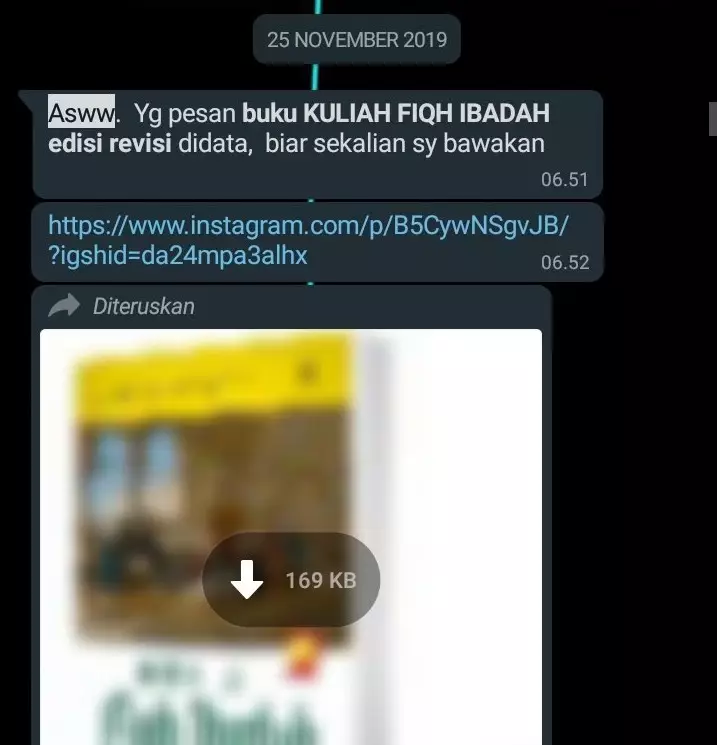 Chat pakai singkatan berbagai sumber