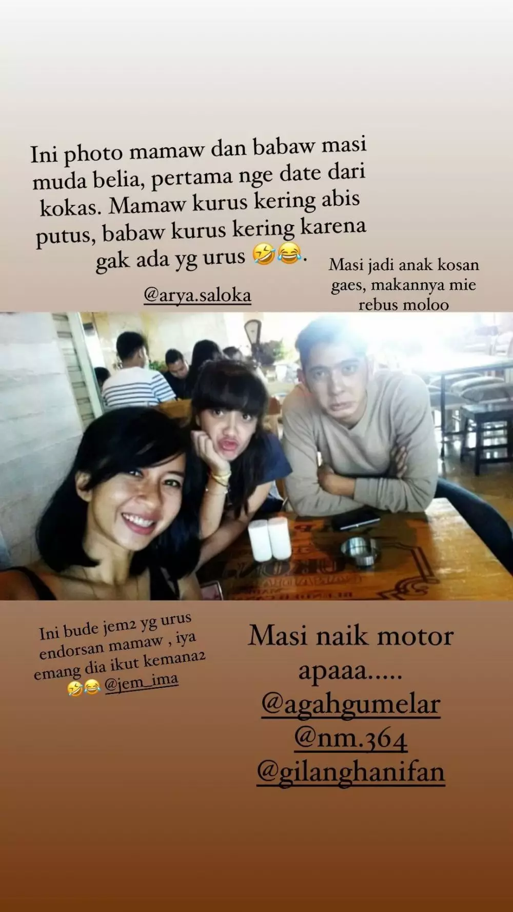 Arya Saloka dan Putri pacaran © Instagram Arya Saloka dan Putri pacaran © Instagram