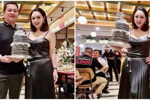 10 Momen perayaan ultah Femmy Permatasari ke-47, digelar mewah