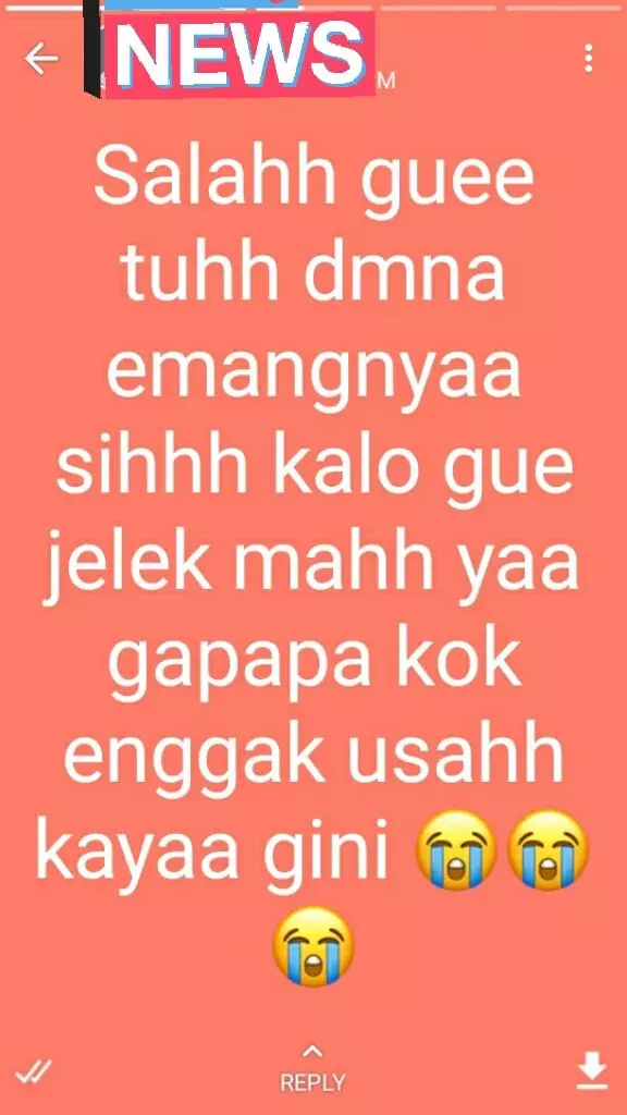 Pertanyaan di status WA © Twitter