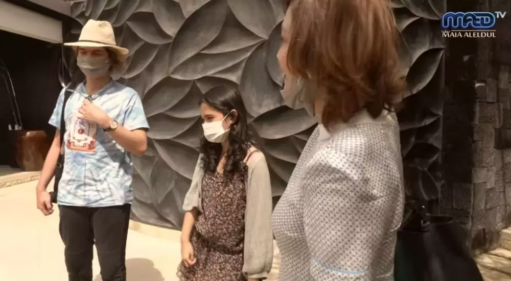 Maia dan pacar Al & Dul © YouTube Maia dan pacar Al & Dul © YouTube