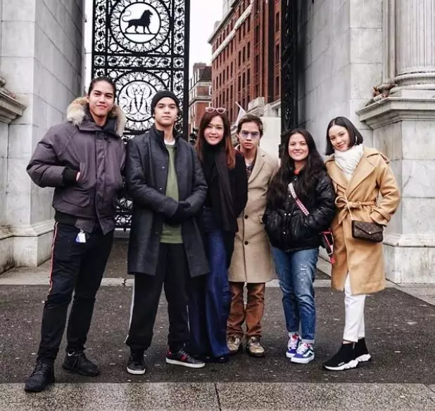 Maia dan pacar Al & Dul © Instagram Maia dan pacar Al & Dul © Instagram