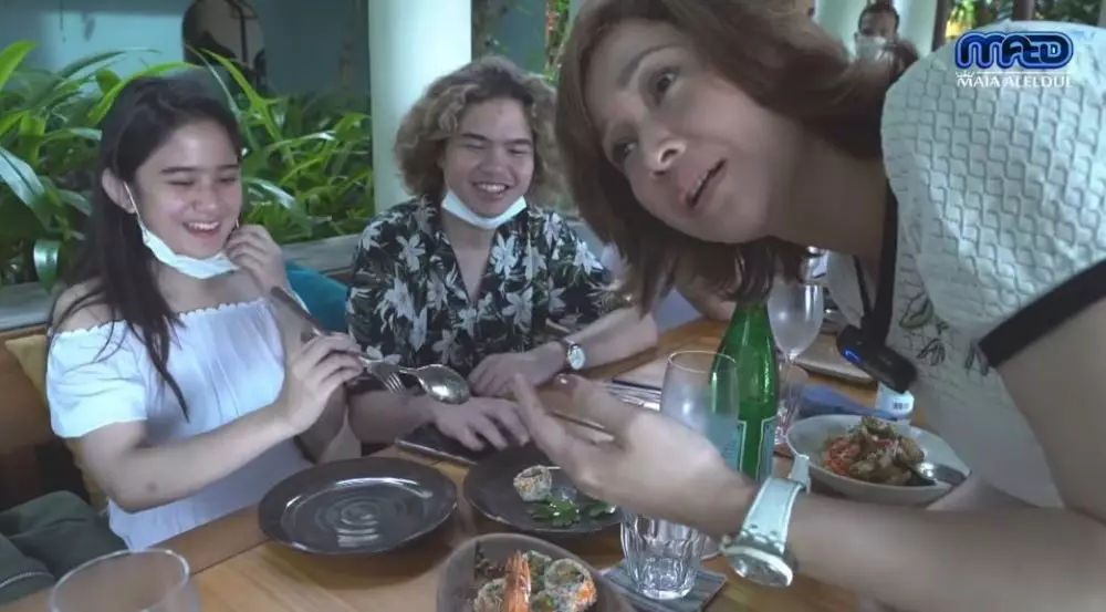 Maia dan pacar Al & Dul © YouTube Maia dan pacar Al & Dul © YouTube