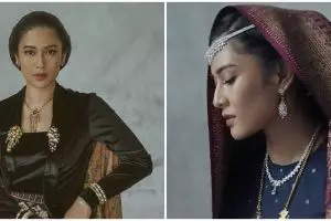 10 Potret Dian Sastro kenakan busana adat, pesonanya terpancar