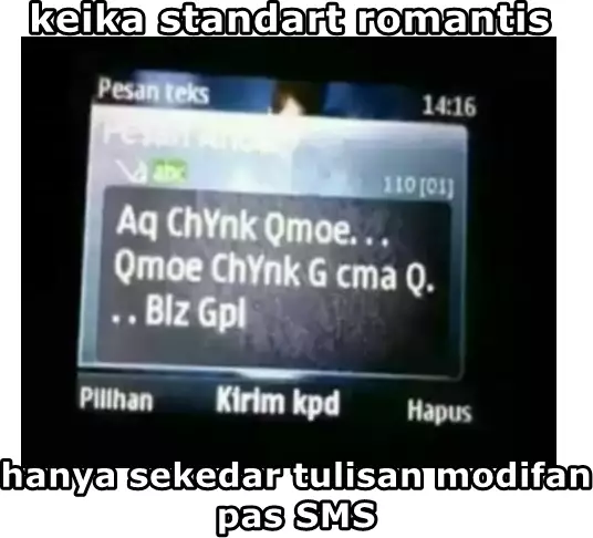 Meme ketika hp nggak canggih Berbagai sumber