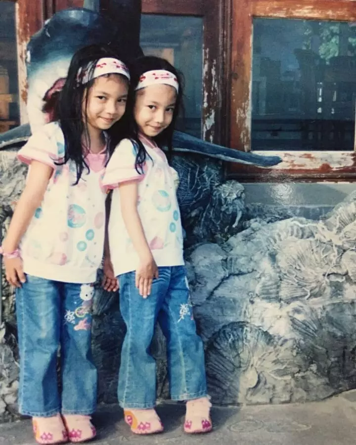 potret kenangan melisha dengan melitha © Instagram