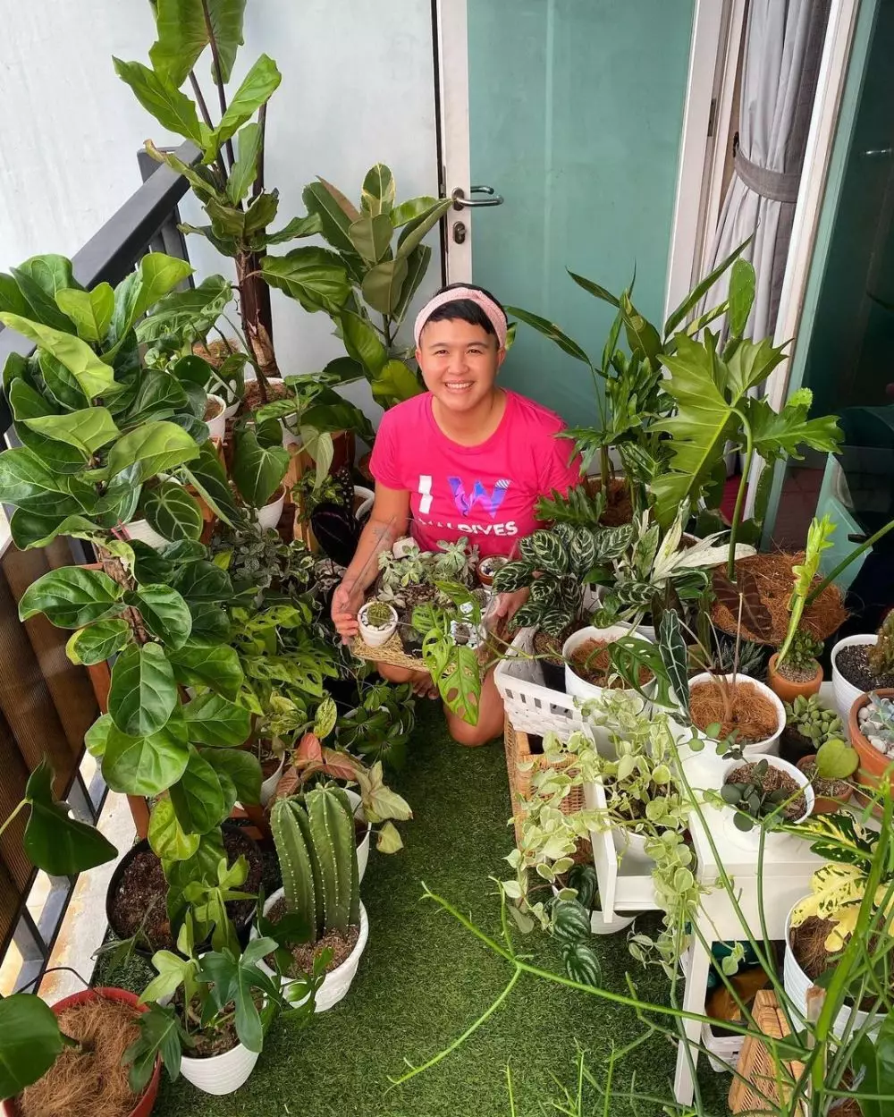 kebun rooftop Meira Anastasia Instagram kebun rooftop Meira Anastasia Instagram