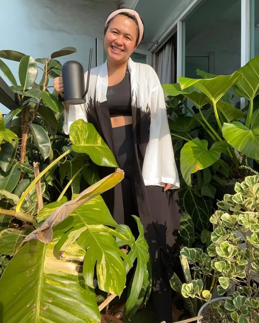 kebun rooftop Meira Anastasia Instagram kebun rooftop Meira Anastasia Instagram