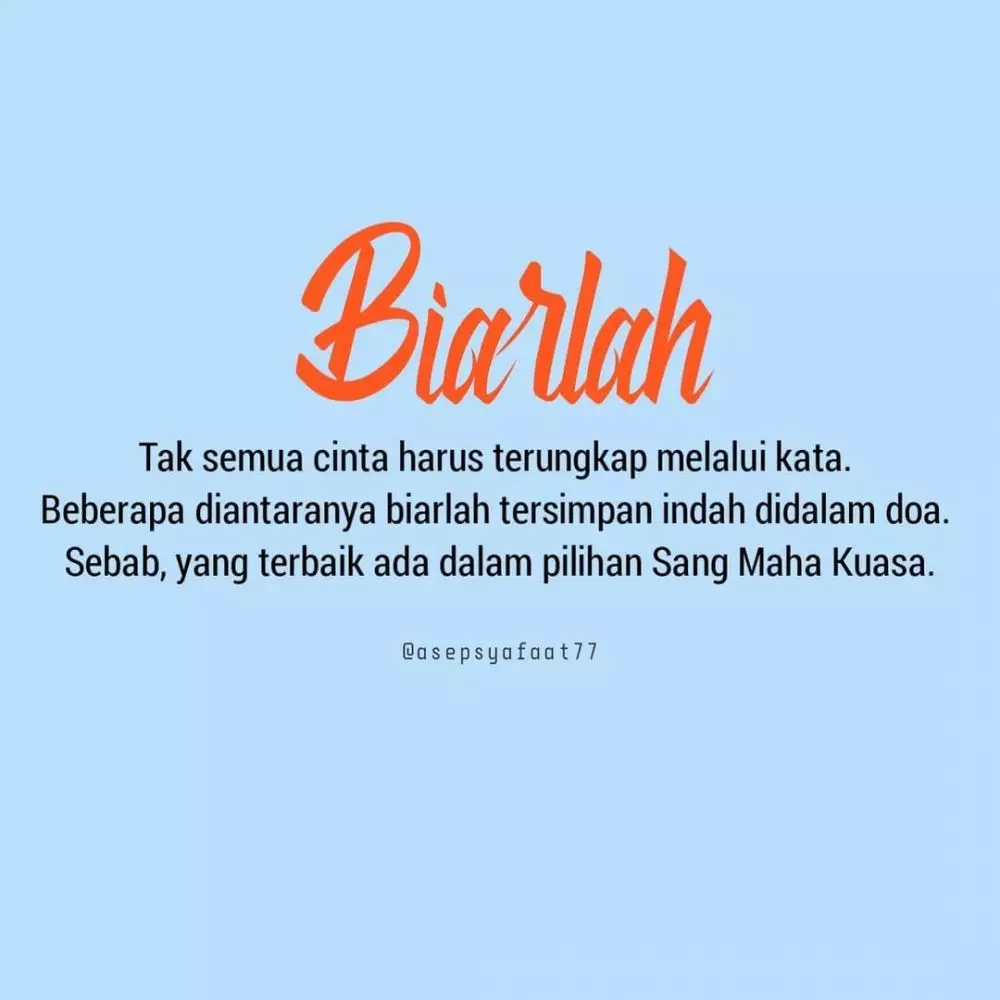 Kata-kata mutiara jomblo © 2020 brilio.net/ Instagram