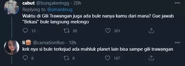 cuitan ngobrol dengan bule Twitter