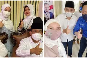 10 Momen Chacha Frederica dampingi suami bertarung di Pilkada Kendal